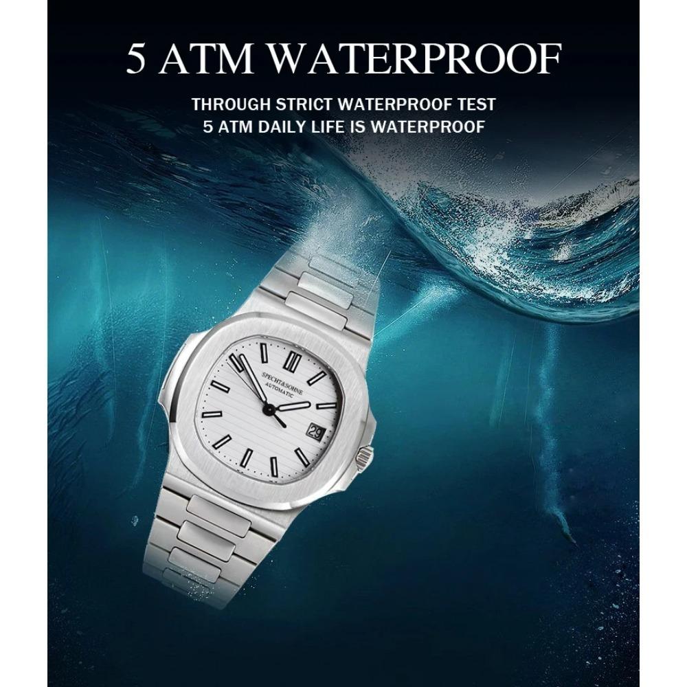 Specht & Söhne Mechanické náramkové hodinky pro muže 5711 Hodinky Miyota 8215 Sportovní hodinky Relogio Masculino