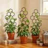 2pcs Honeycomb Plant Climbing Frame (38x15cm) – Space-Saving Support for Potted Vines & Flowers
