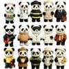 Panda Christmas Advent Calendar, 24pcs Cute Panda Figurines, Different Occupations &, Countdown Calendar, Gift for Panda Lovers,