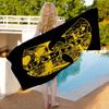 Hip Hop Group Wu TangS Bath Towel Microfiber Soft Water Absorbing Breathable For Girl Kids Decorative Cartoon Beach Towel
