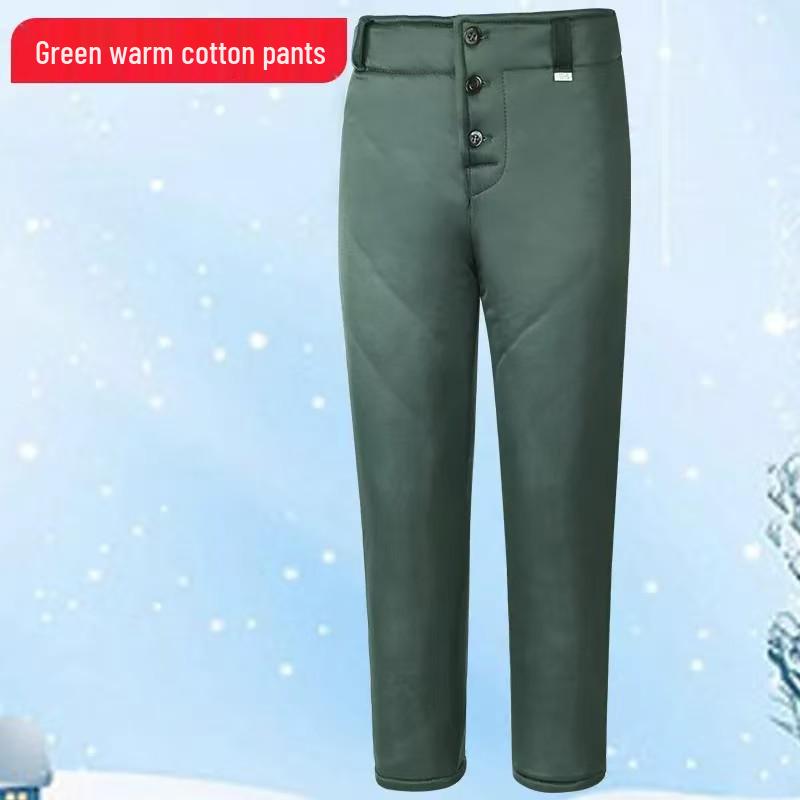 Zero Three Thermal Elastic Cotton Outfit: Warm Jacket & Pants for Outdoor Winter and Cold Storage Activities