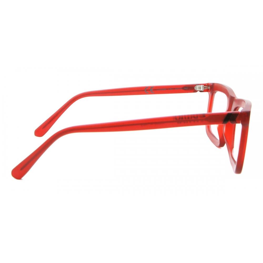 Kway Complet Red Unisex Eyeglasses