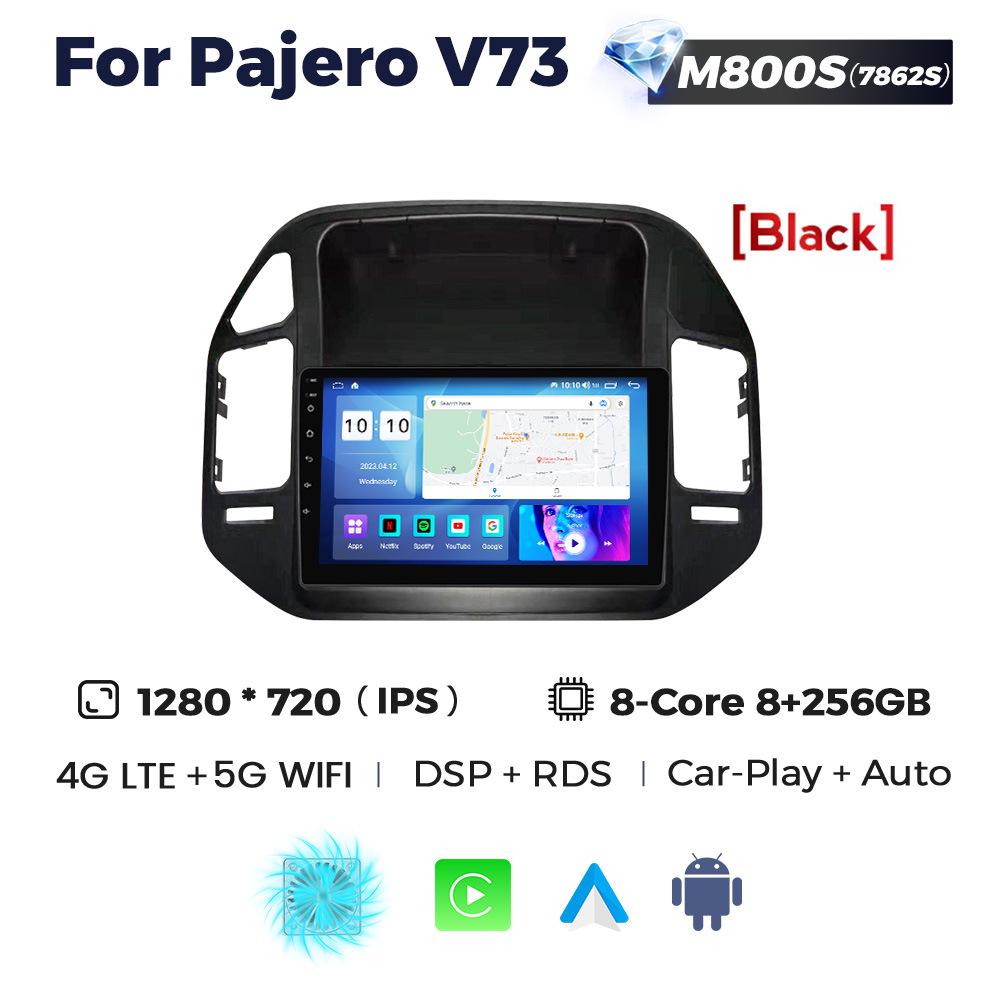 Mitsubishi Pajero V73 Central Control GPS Navigator with Wireless CarPlay