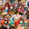Demon Slayer Nezuko Keychains: Cute Cartoon Backpack Pendants