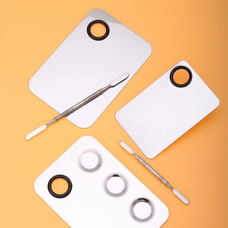 Stainless Steel Nail Art Palette Paint Tray