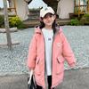 Winter New Korean Version Thickened Long Children's Down Jacket Personalized Fashion Wear Winter Coat on Both Sides