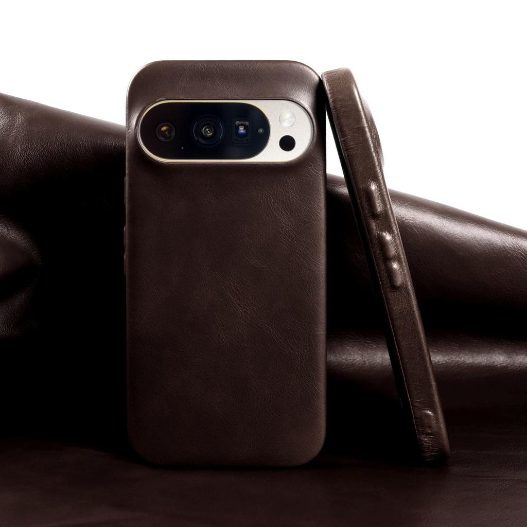Custodia Retro Per Google Pixel 10a 10proXL 9Pro 8A 7Pro 6a Custodie in Vera Pelle Per Pixel 10 Pro Copertura Posteriore Vintage per Telefono