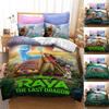 Luxurious Raya And The Last Dragon Bedding Set With Beautiful 3d Printed Design
