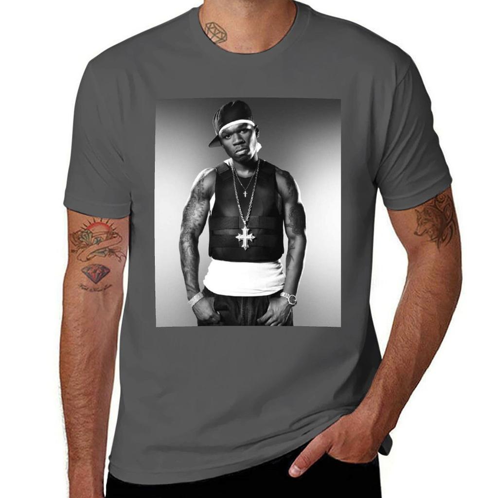 50 Cent Tee Tshirt Plus Size Quick Dry Sports Tee