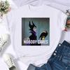 Summer Cartoon Spoof Villains Princess Print Blouse 90S Tshirt Harajuku White T-Shirts Y2k Tops Unisex