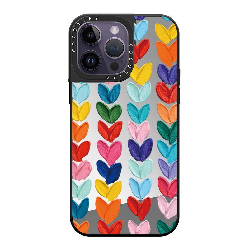 Trendmarke für 15pro Spiegel für iPhone14ProMax für Apple 16 Kreativ 12 Handyhülle Künstler Sturzsicher