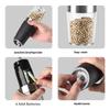 Gravity Electric Salt and Pepper Grinder Adjustable Coarseness Automatic Pepper Mill Grinder Shakers Grinder Machine for Kitchen