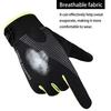 Summer sunscreen gloves cycling men and women ice silk breathable thin outdoor sports fishing non-slip touch screen High Quality Practical Daily Use