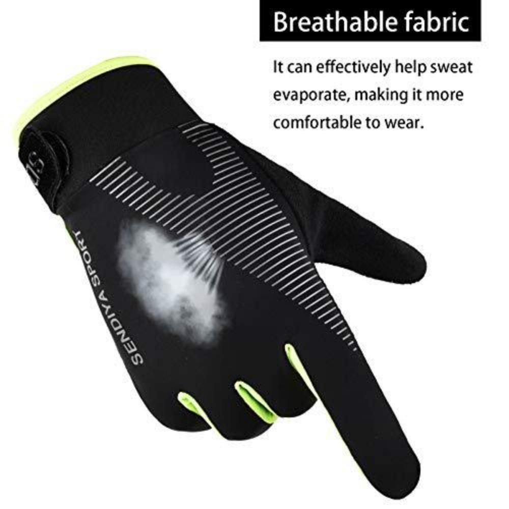 Summer sunscreen gloves cycling men and women ice silk breathable thin outdoor sports fishing non-slip touch screen High Quality Practical Daily Use