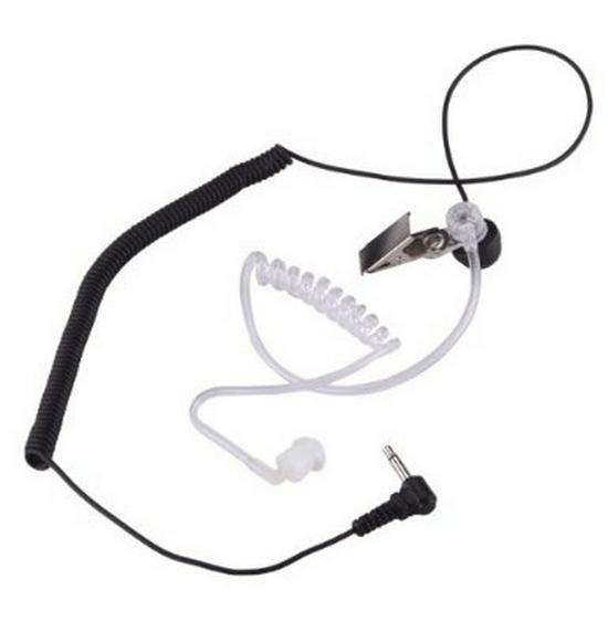 Headset Walkie-Talkie s vzduchovou trubicí pro hotel, banku, bezpečnost, KTV, nákupní centrum (3,5 mm/2,5 mm)