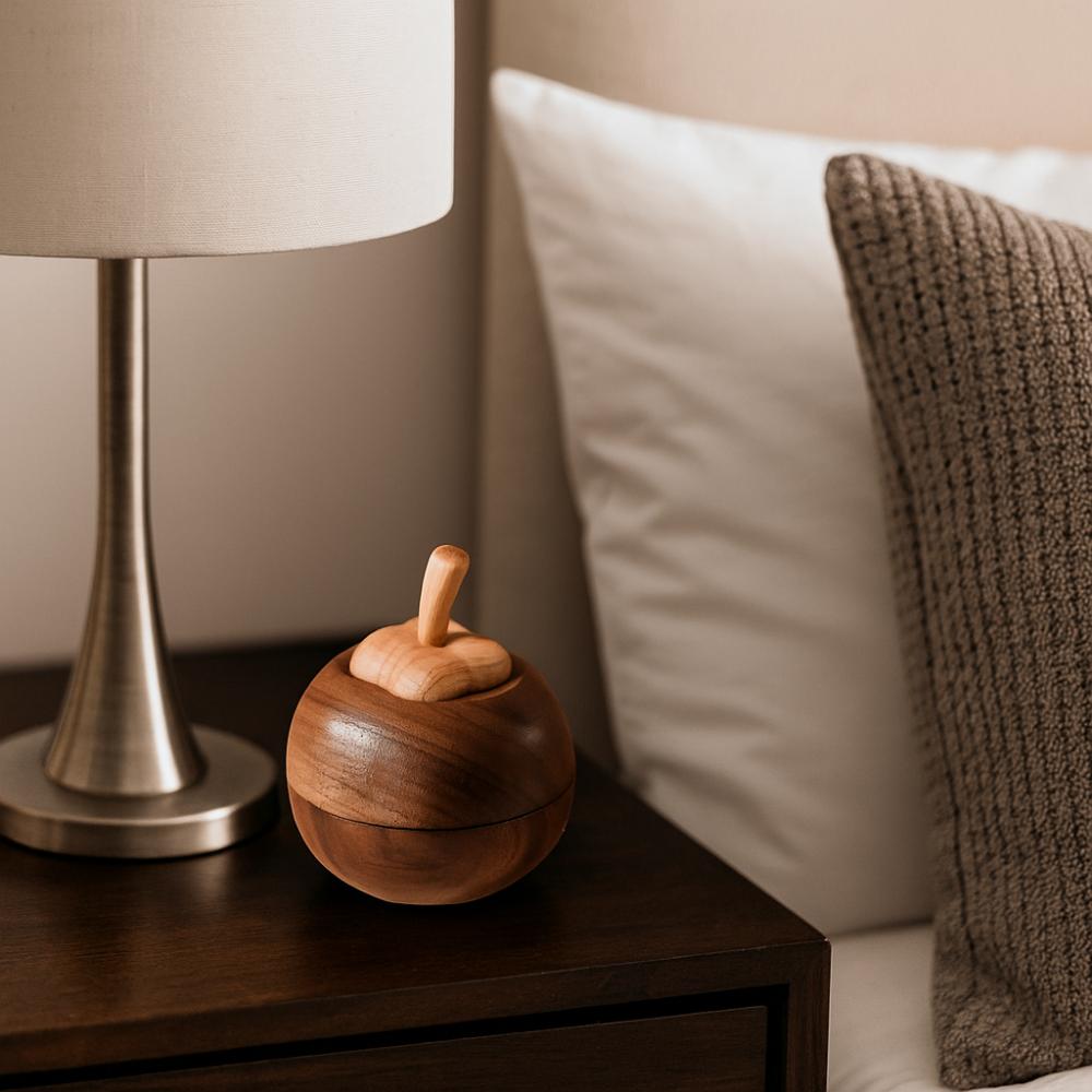 Portable Fragrant Wood Diffuser Solid Wood Aroma Diffuser Creative Fragrance Ornament  Yoga Room