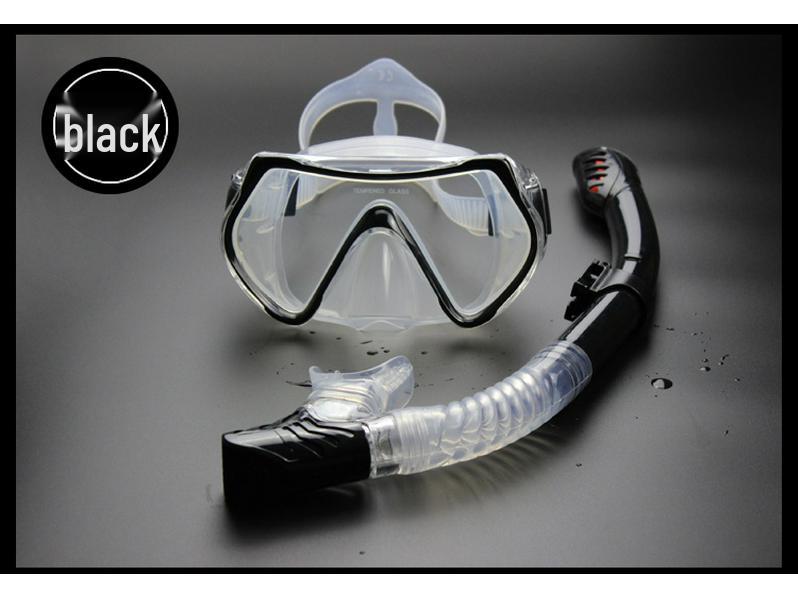 PVC/Silicone Diving Mask Set - Snorkeling Gear