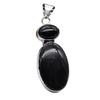 Black Onyx & Other Natural Gemstone Ethnic Pendant Jewelry 2" J 1524
