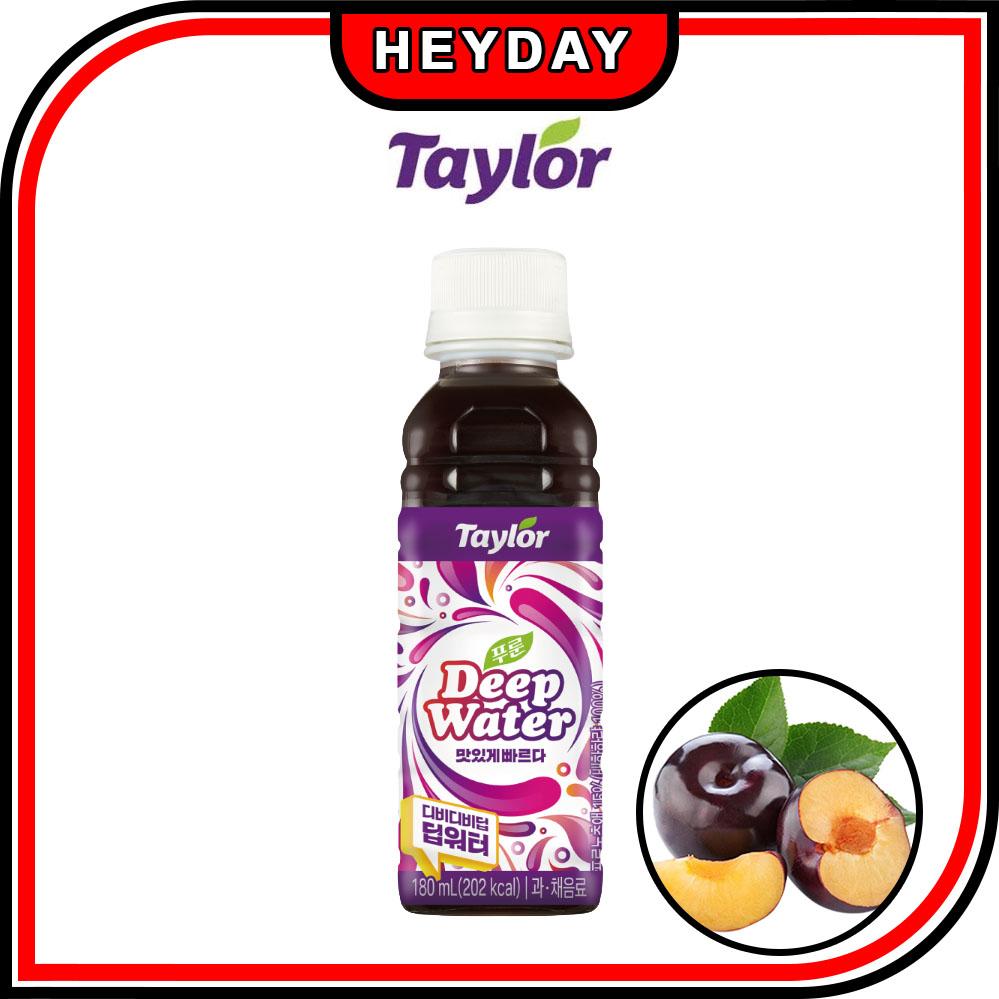 [Taylor] Prune Deep Water 180ml 1 Bottles Highly Concentrated Fruit Juice Plum Juice