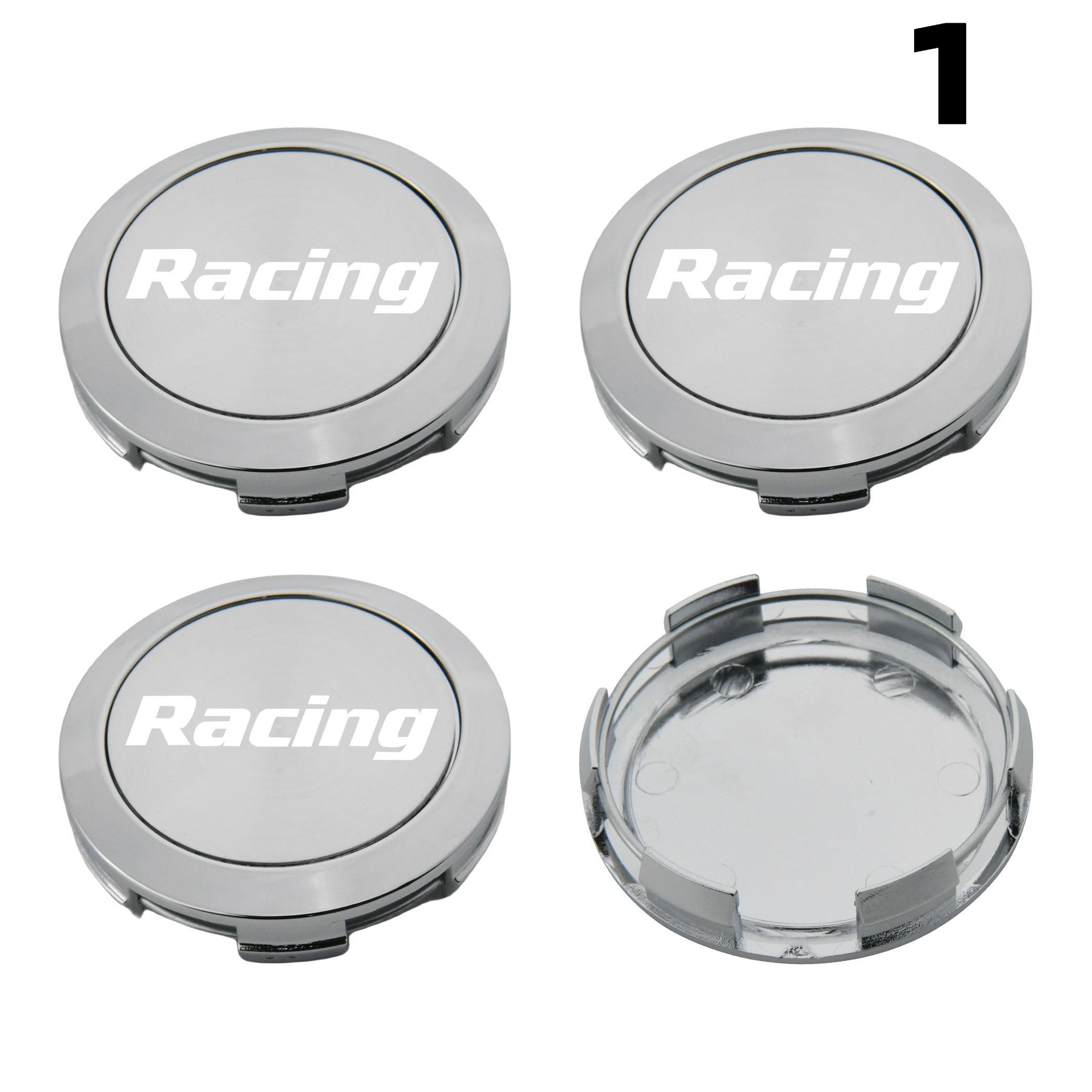 

1Set/4PCS 64MM OD / 62MM ID Cap For Rims RACING SPORT Logo Wheel Center Cap Sport Car Wheel Cover Hub caps