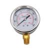 Oil Pressure Gauge Stainless Steel Construction for Water Gas Pressure Meters