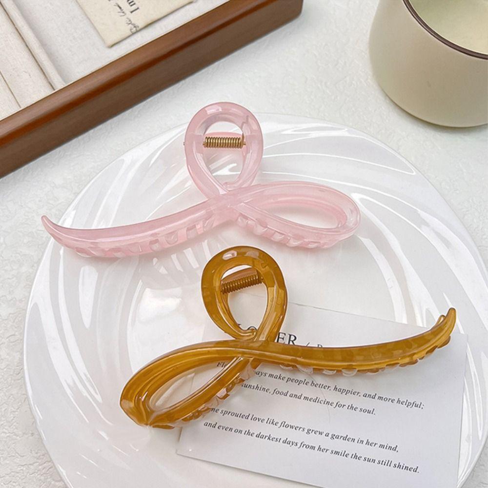 Bow Shark Clamp Ornament Headdress Fashion Hairpin  Girls
