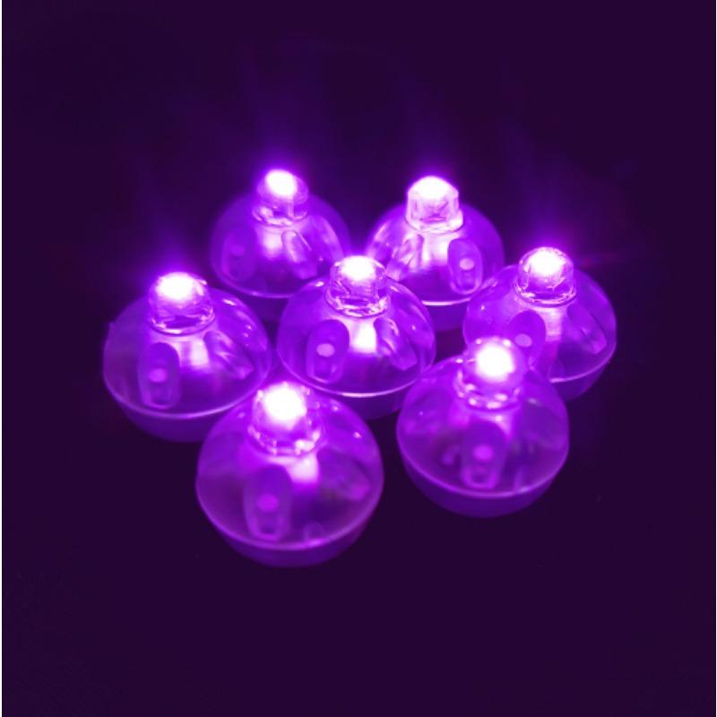 50pcs Mini LED Round Balloon Lights Colored Luminous Flash Tumbler Ball Lamp Lantern Light For Christmas Wedding Party Decor Wholesale
