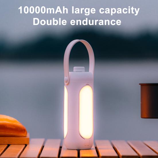 Rechargeable Camping Lantern Wide-Range Beam Super Bright High Lumens Outdoor LED Flashlight Foldable Lantern