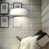 Nordic LED Pendant Lights Aluminum Lampshade White Round Hanging Chandelier Lighting Dining Room Kitchen Suspension Lustre