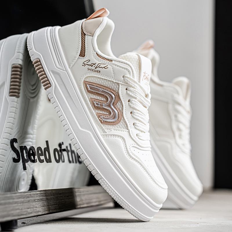 Herrenmode Casual Low Top Skateboardschuhe Jungen Bequeme Sneakers Männliche Studenten Trendy Weiche Sohle Klassisch Atmungsaktiv Fitnessstudio Rutschfest