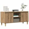 TV Stand Artisan Oak 102 X 35 X 50 Cm Particleboard