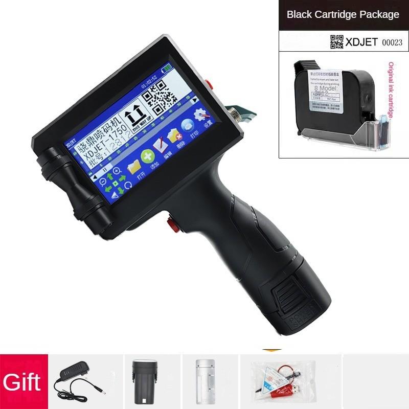 Intelligent Production Date Batch Number Handheld Inkjet Printer Portable Small Coding Label Machine