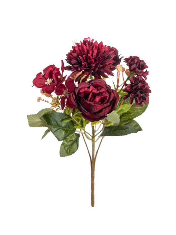1/3PCS Artificial Flowers Silk Ball Chrysanthemum Peony Home Room Wedding Bridal Bouquet Decor Valentine Outdoor Yard Garden DIY