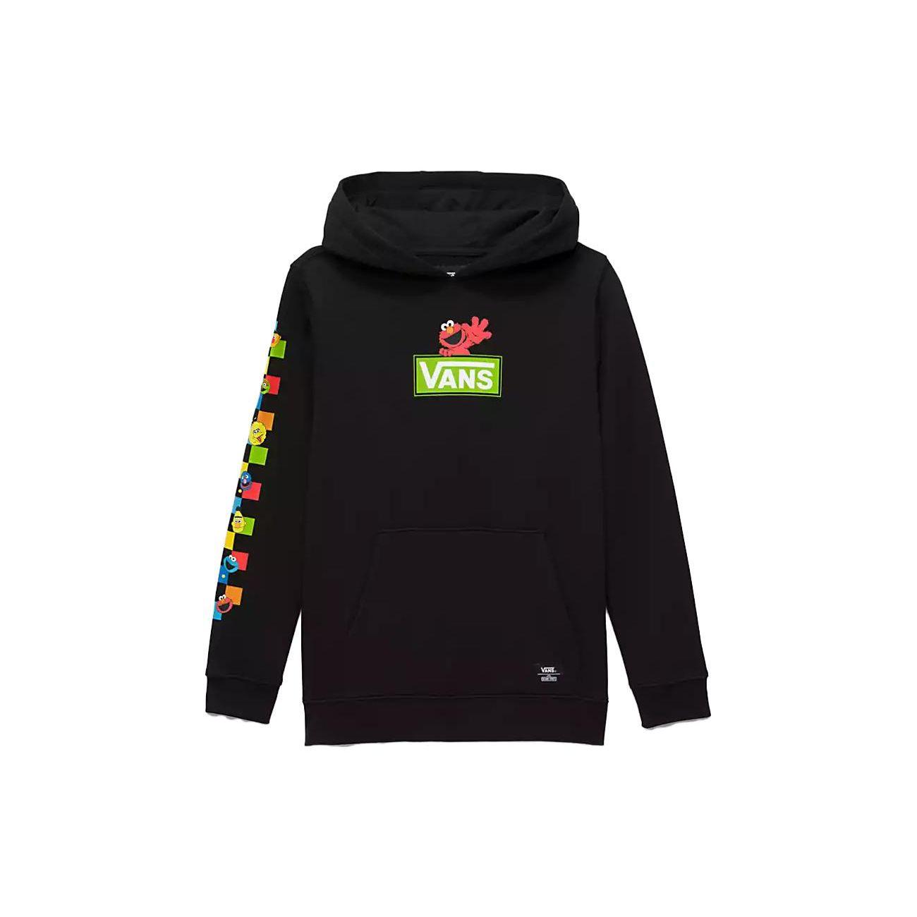 

Vans Sesame Street Pattern Printed Hoodie Kids hoodies VN00087SBLK S