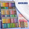 24/36/48 Colors Macaron Ultra Soft Crayon Morandi Painting Tools Versatile Oil Painting Stick