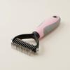 Double-sided Dog Grooming Brush Pet Hair Removal Comb for Cats and Dogs Efficient Shedding Tool 1PC S L