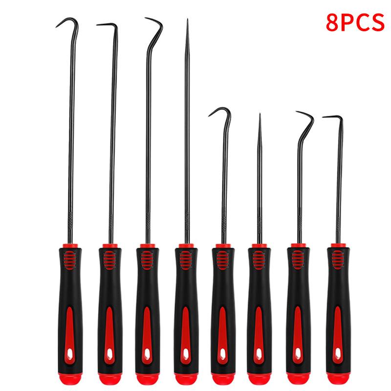 Car Auto Vehicle Oil Seal Screwdrivers Set O-Ring Seal Gasket Puller Remover Pick Hooks Tools Sealing Repair Tools 14PCS-4Pcs