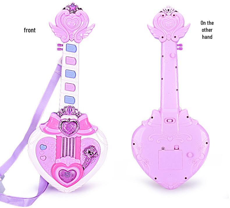 Популярная многофункциональная музыкальная игрушка-гитара и пианино для детей