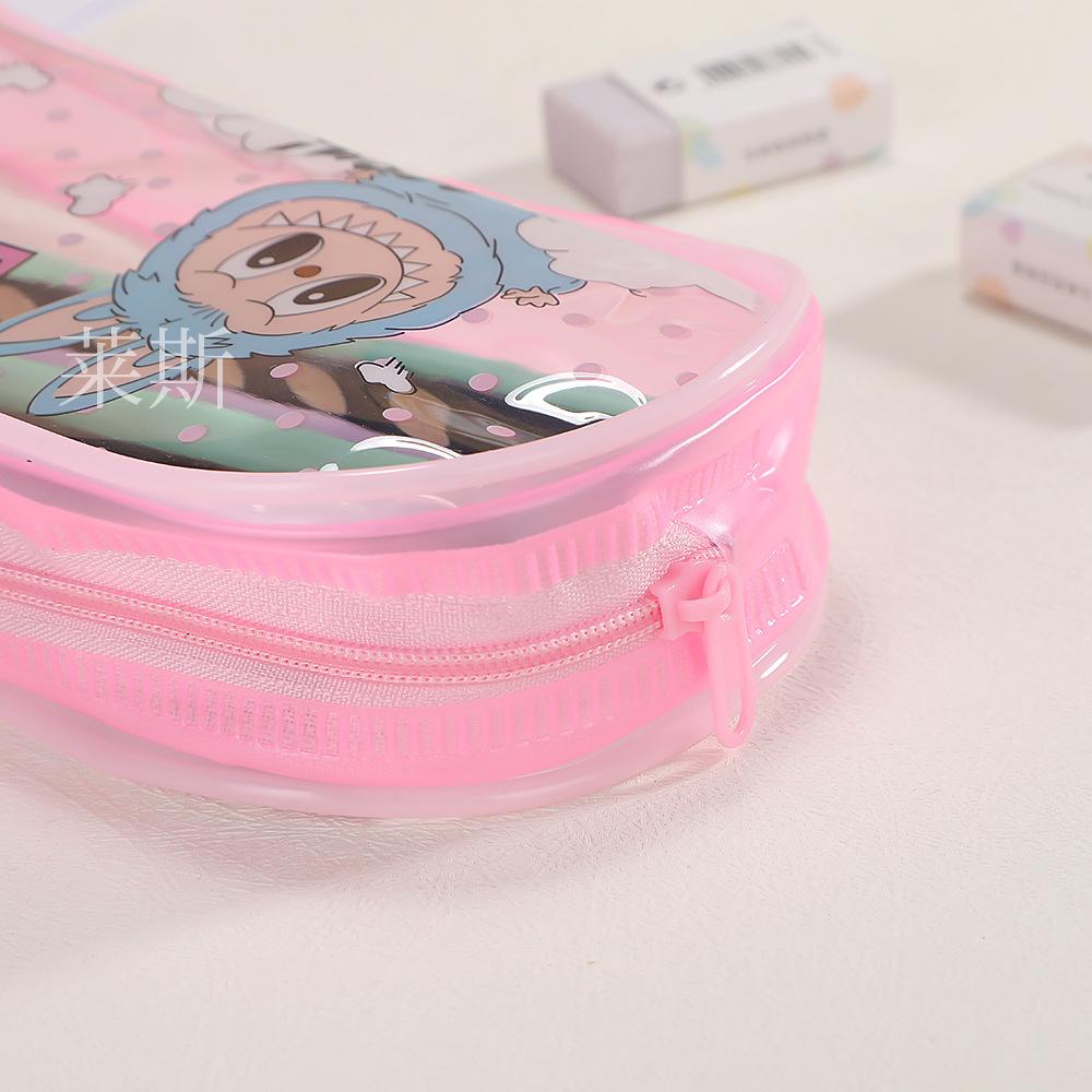 Astuccio, Borsa per Cancelleria da Studente di Alto Valore Impermeabile di Grande Capacità, Borsa Portatile con Cerniera