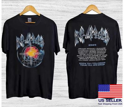 Camiseta Unisex Def Leppard Pyromania Summer Tour 2025