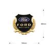 3D Car metal badge sticker Markings Decorative Body car accessories For Ford Fiesta Mondeo Explorer Focus Mondeo Escape Kuga MK2