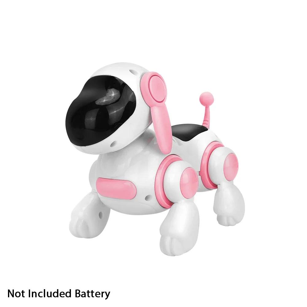 Hit electric walking music dog toy for babies; intelligent crawling imitation puppy