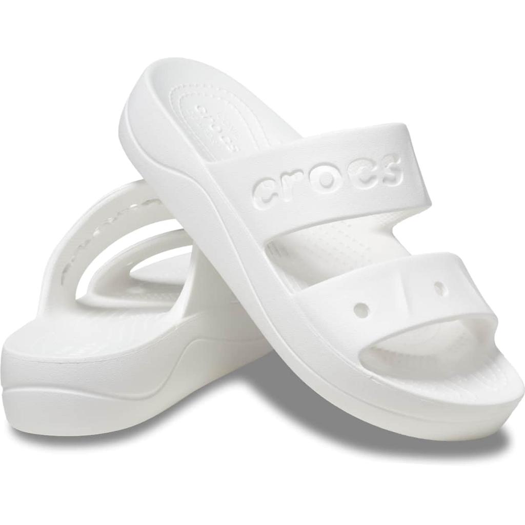 Sandale de damă Crocs Baya Platform 24cm, Albe,