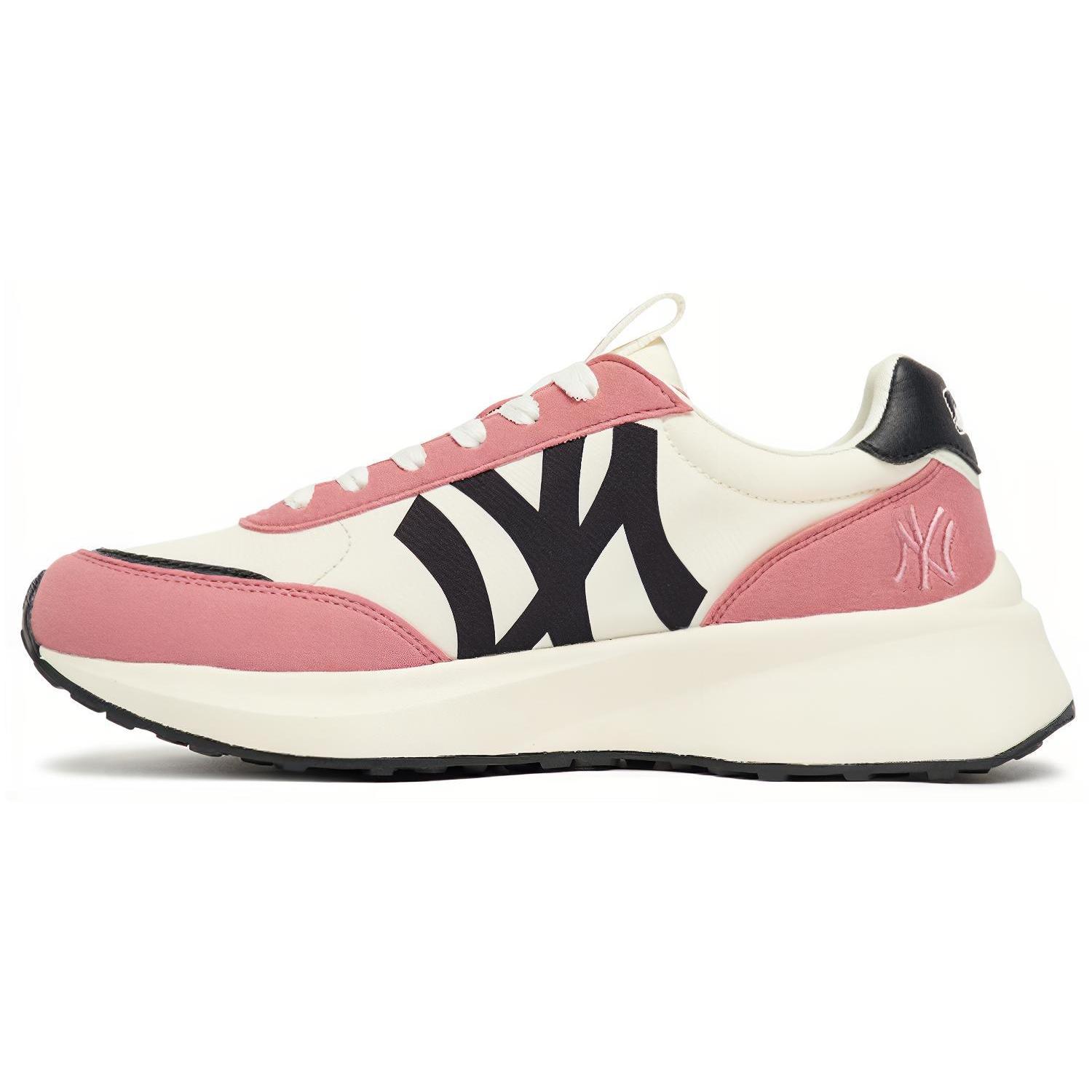 

New MLB Chunky Jogger Chunky Sneakers Unisex Low top Pink/White Color 3ASXX111N-50COL 43