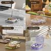 4/7 Grids Portable Pill Box Damp-Proof Food-Grade Sealed Pill Dispenser Large Capacity with Handle Travel Medicine Case