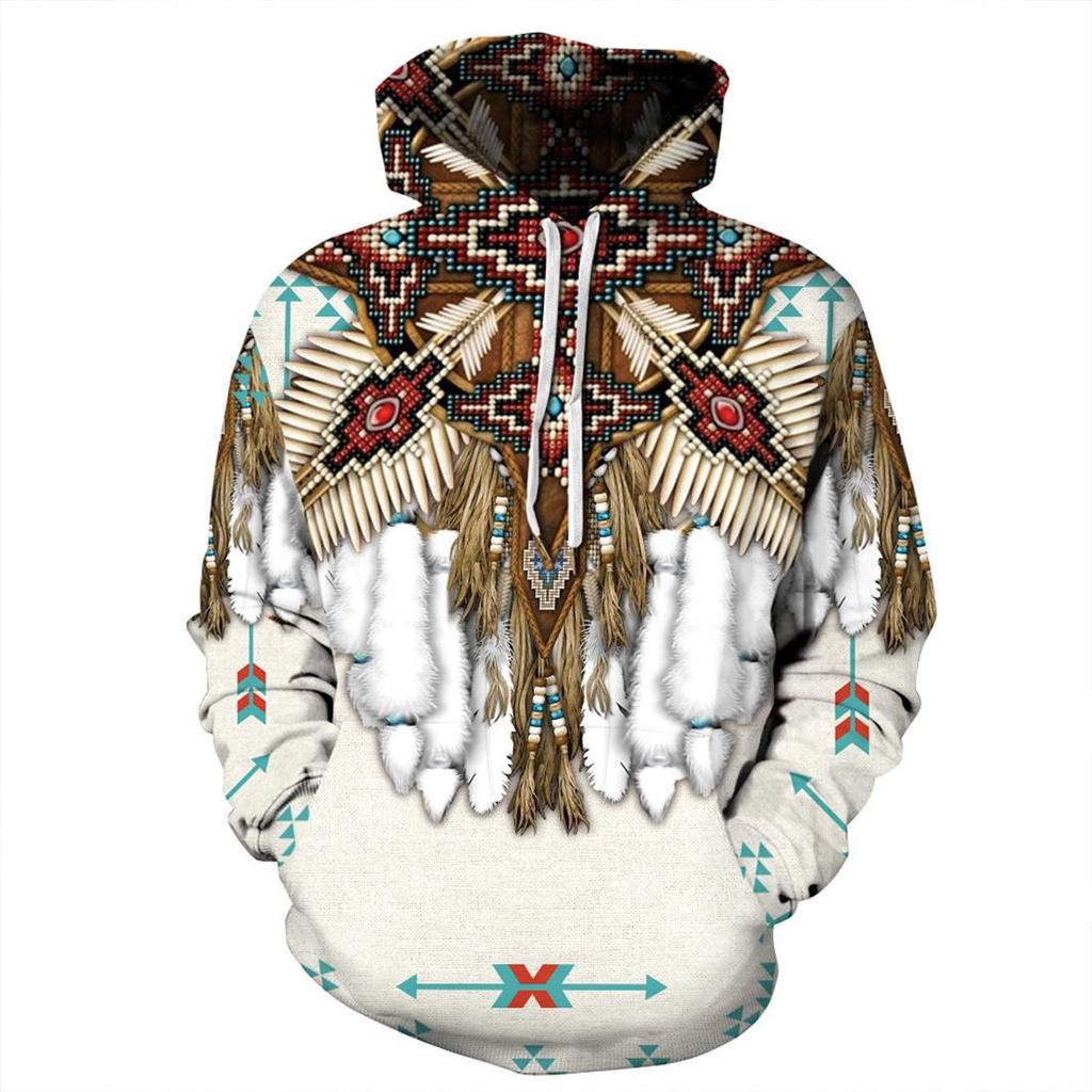 Men Large Size Loose Hooded Sweatshirt Men Sport Pullover 3D Digital Print Hoodies