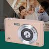 Digital Camera 16x Zoom 4K 48MP 2.4 Inch   Screen Anti Shake Video Recording Compact Digital Camera for Travel with Flash