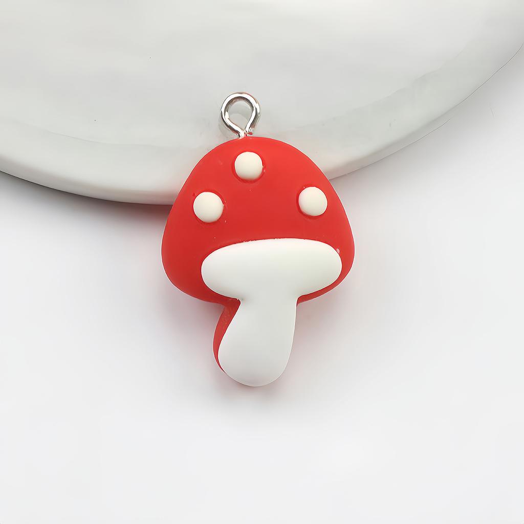 5Pcs Bear Bee Flower Donut Ice Cream Resin Earring Charms for DIY Keychain Bracelets Pendant Necklace Jewelry Making Findings