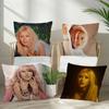 Christina Aguilera Singer   Pillow Gift Home Office Decoration Pillow Bedroom Sofa Car Cushion CoverPillow Case