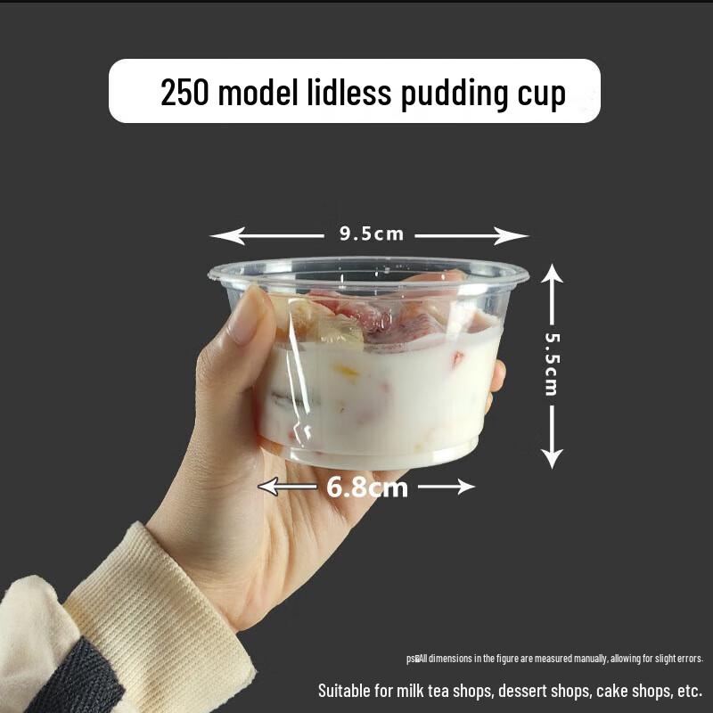 

Disposable Pudding Yogurt Soup Plastic Cups